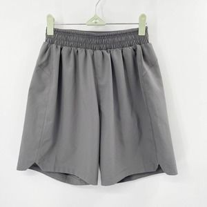 Rei Pivot 7" Shorts Athletic Basketball Gym Sz S Gray‎ Zip Pocket Built In Brief